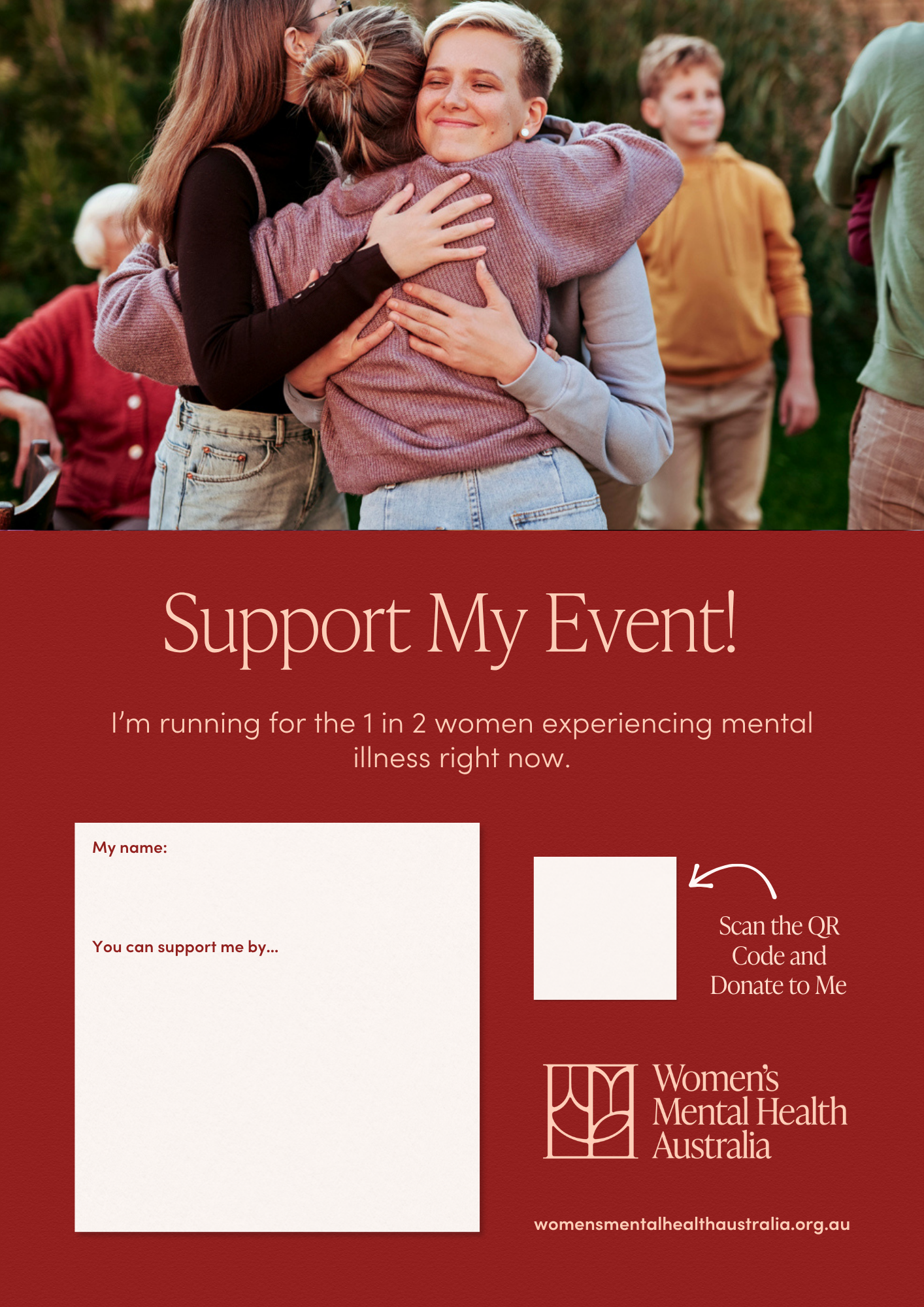 Support My Event Poster