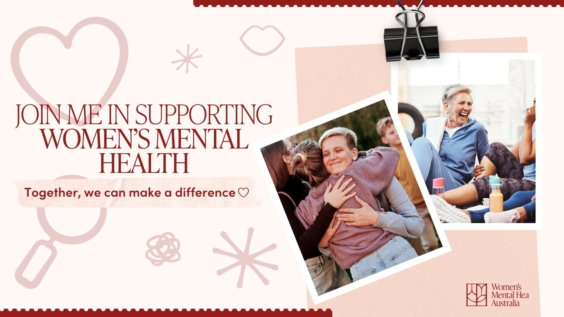 Facebook Event Banner Pink
