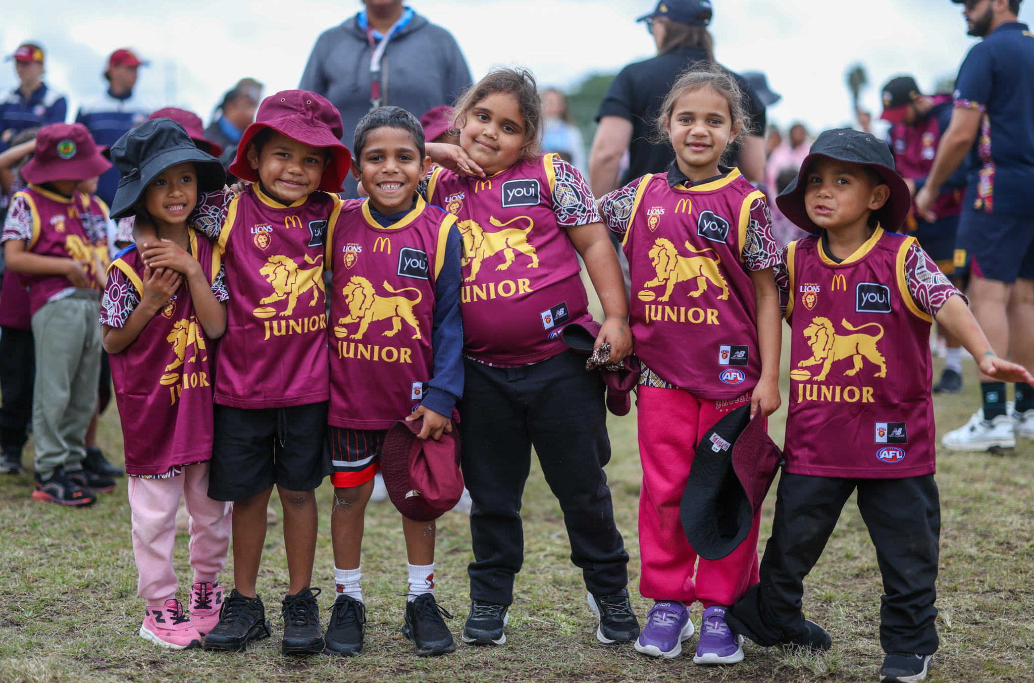 Children on Cherbourg during a Community camp